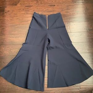 Topshop wide leg crop